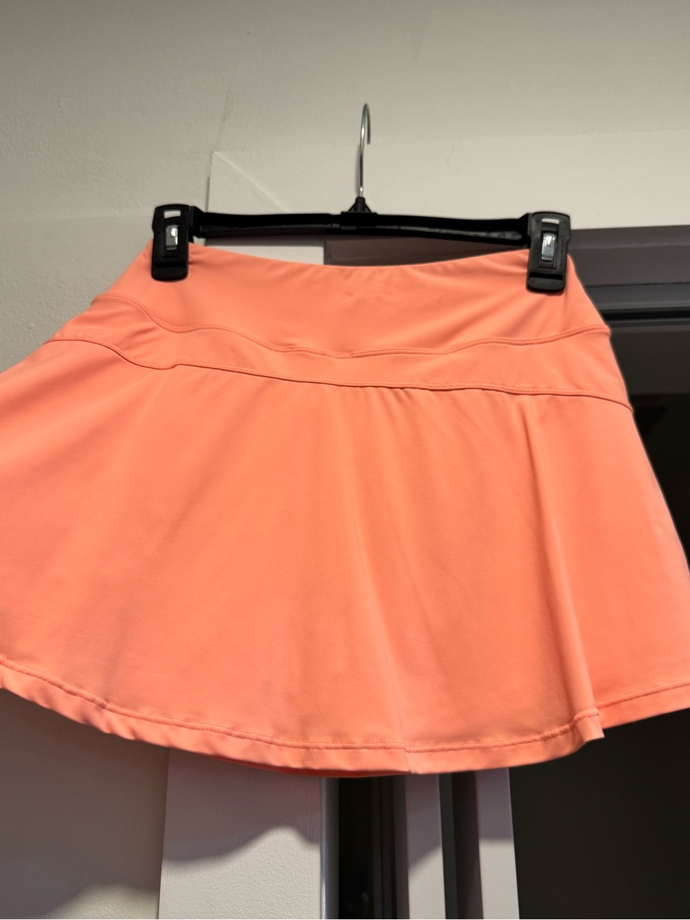 Coral Athletic Skort - Flared Tennis Skirt with built in shorts XS